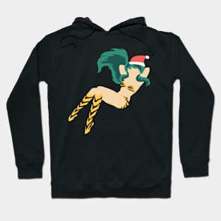 Lum with Santa Hat Hoodie